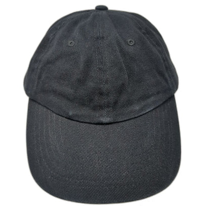 Chef Works Baseball Cap Black One Size Strapback Adjustable Solid Cotton Hat