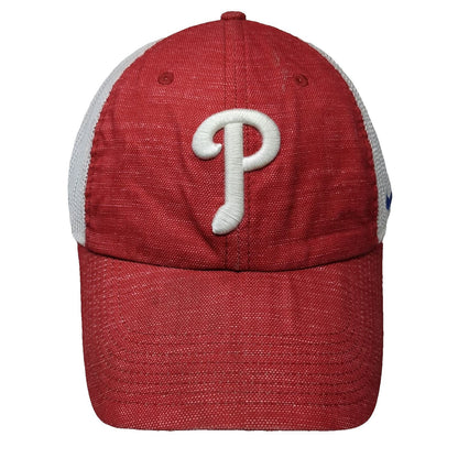 Nike Philadelphia Phillies MLB Baseball Cap Red OSFM Mesh Slideback Dri-FIT Hat