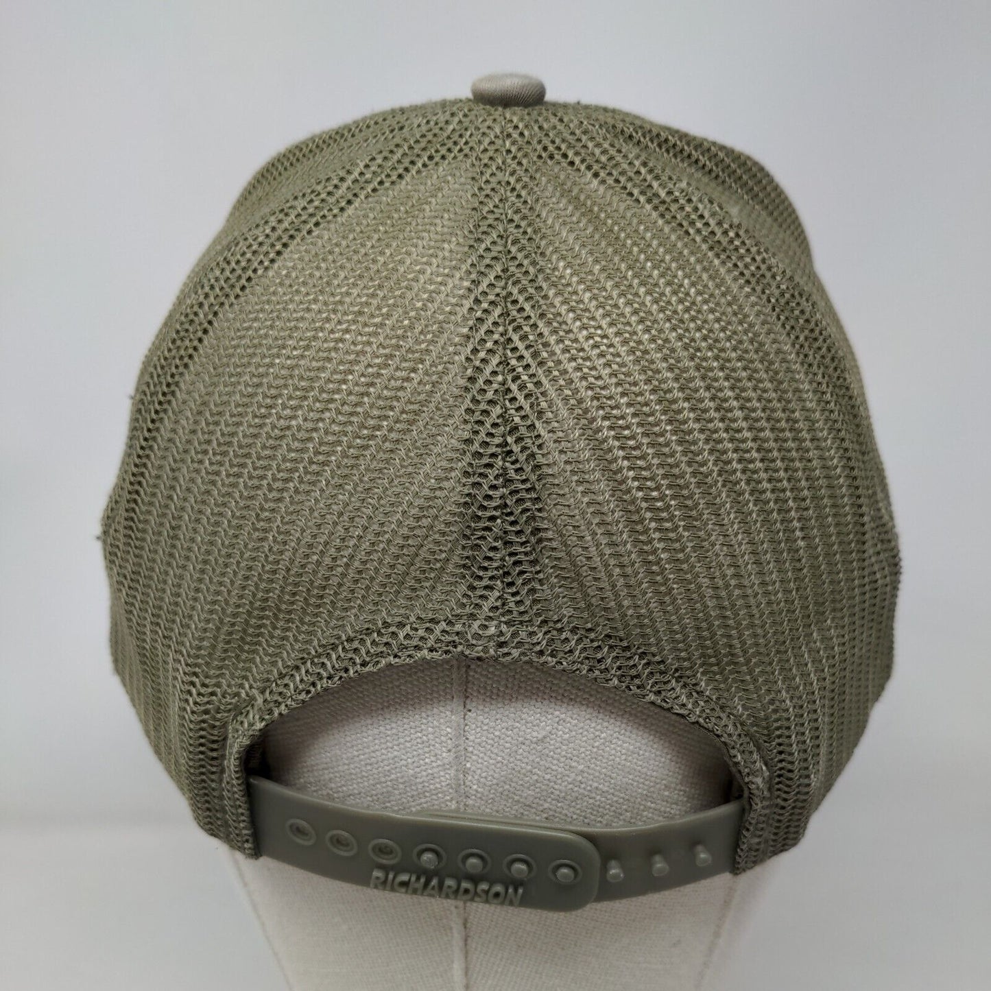 Carlton Construction Snapback Mesh Back Trucker Hat Green One Size