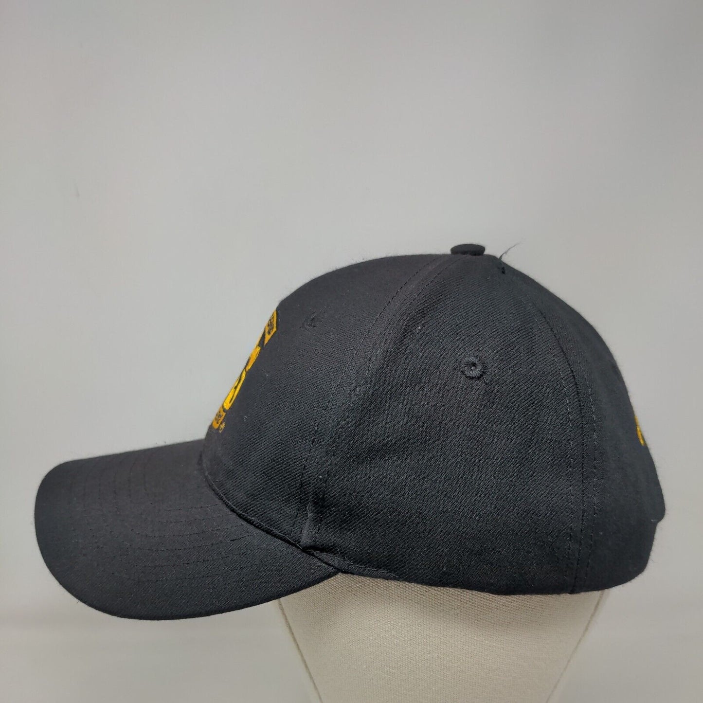 Leadership Excellence Strapback Hat Black OSFA Embroidered 6 Panel