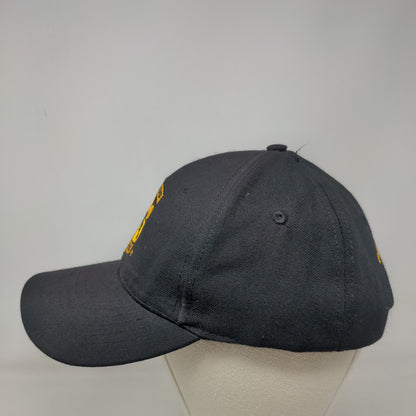 Leadership Excellence Strapback Hat Black OSFA Embroidered 6 Panel