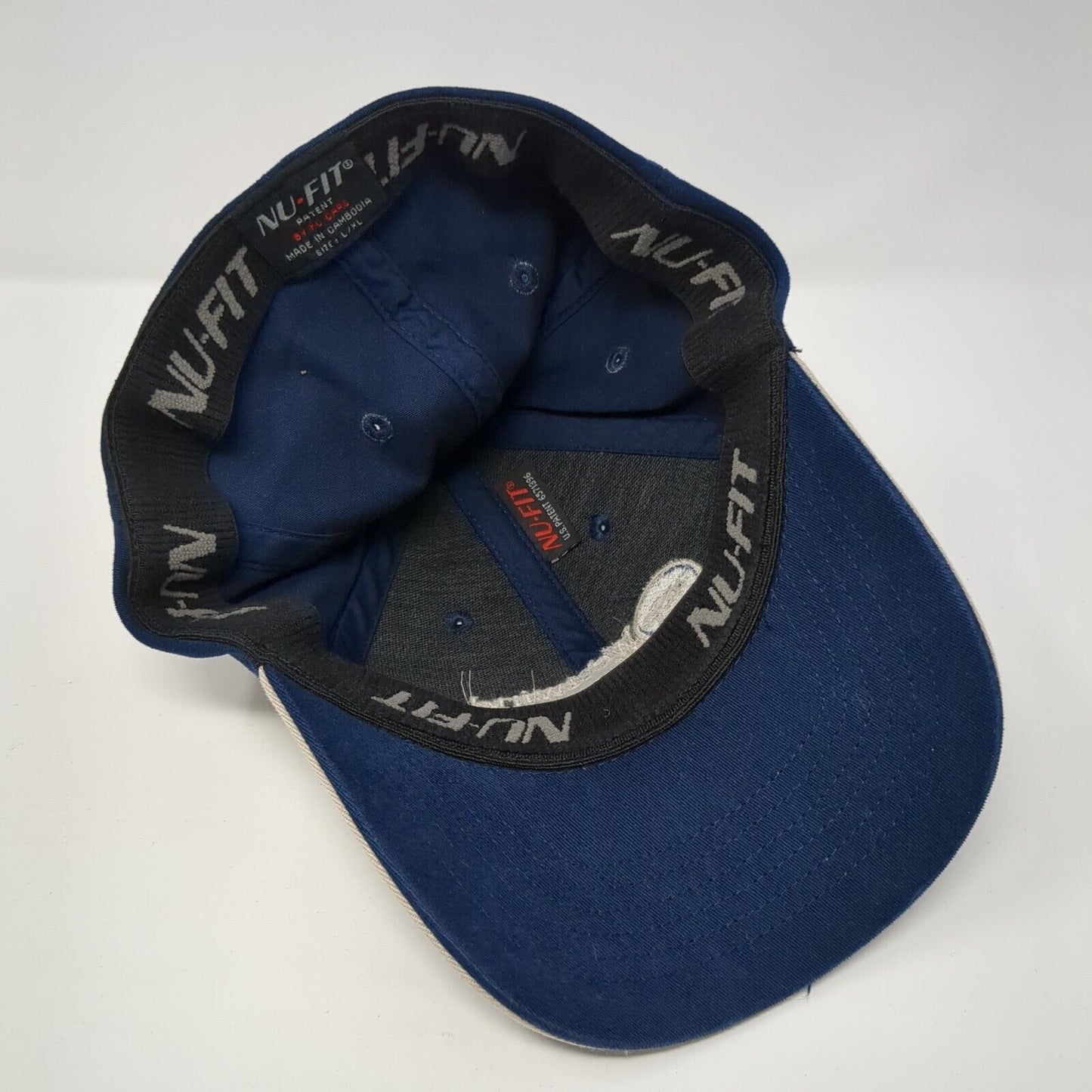 Westwind Homes Fitted Hat Blue L/XL Solid Embroidered Nu-Fit KC Caps