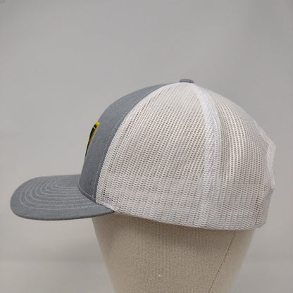 Borah Lions Patch Snapback Mesh Back Trucker Hat Gray OSFA Richardson