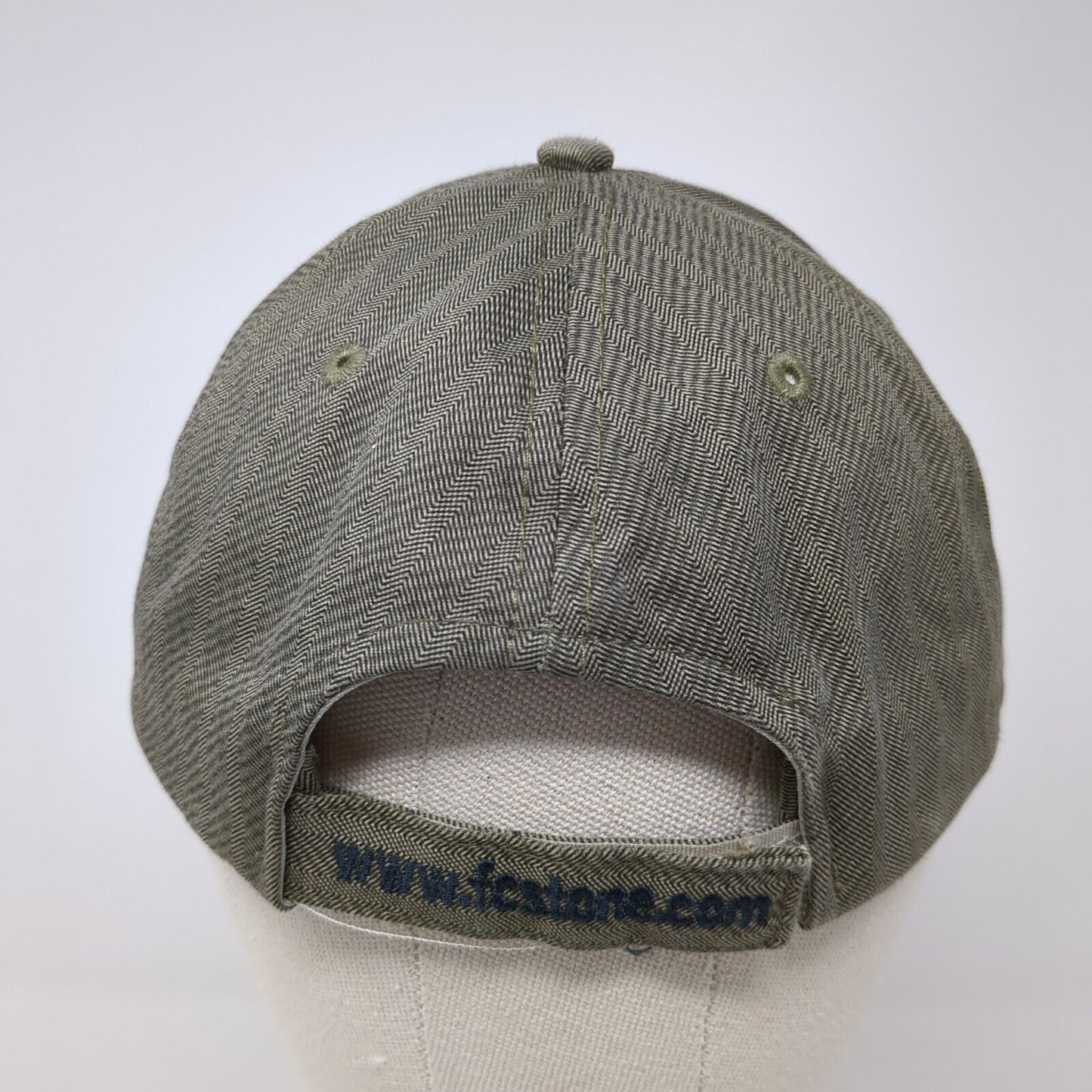 FC Stone Strapback Hat Brown One Size Adjustable Embroidered Elite Series