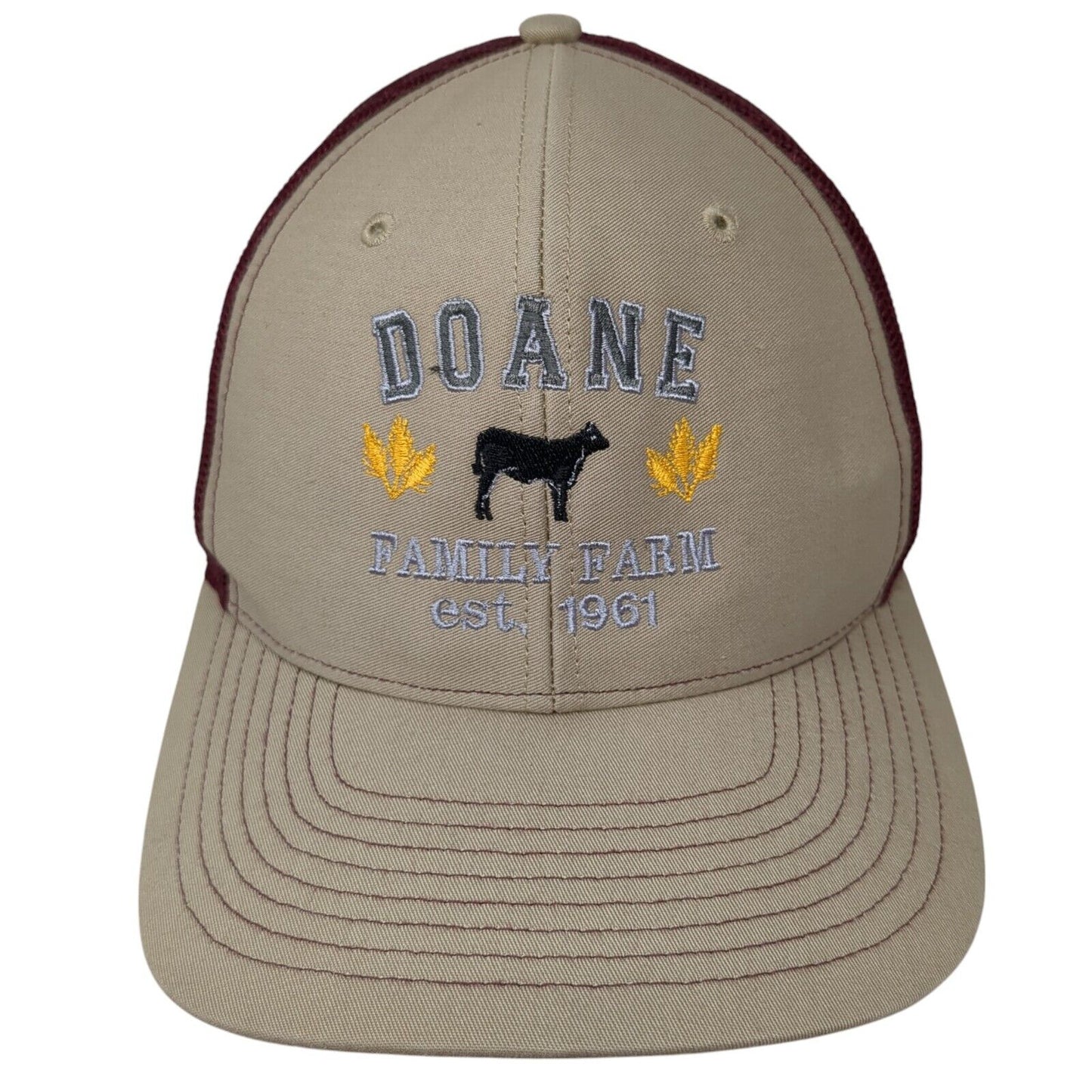 Doane Family Farm Est 1961 Snapback Trucker Hat Multicolor OS Mesh Richardson