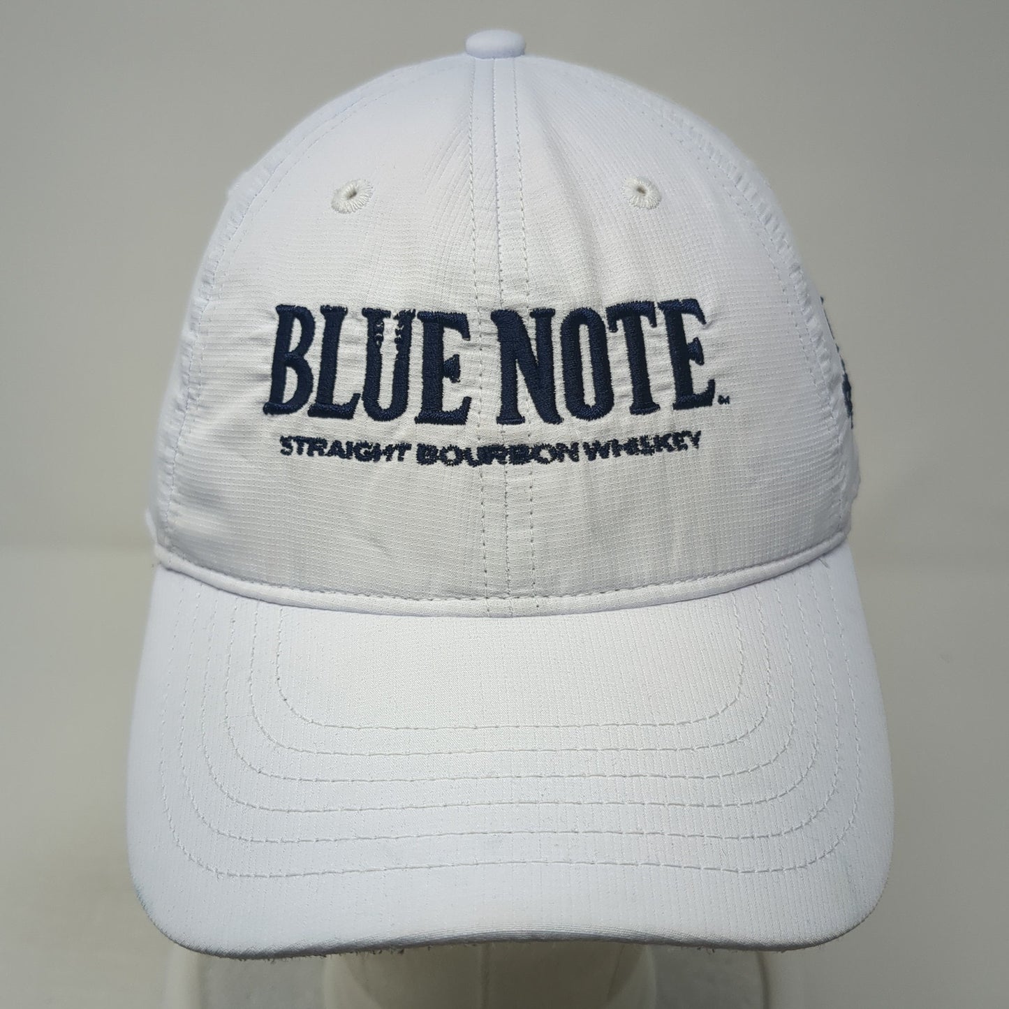 Blue Note Straight Bourbon Whiskey Baseball Cap White OS Adjustable Outdoor Cap