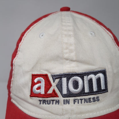 Axiom Truth In Fitness Slideback Hat Red OSFA Vintage Collection