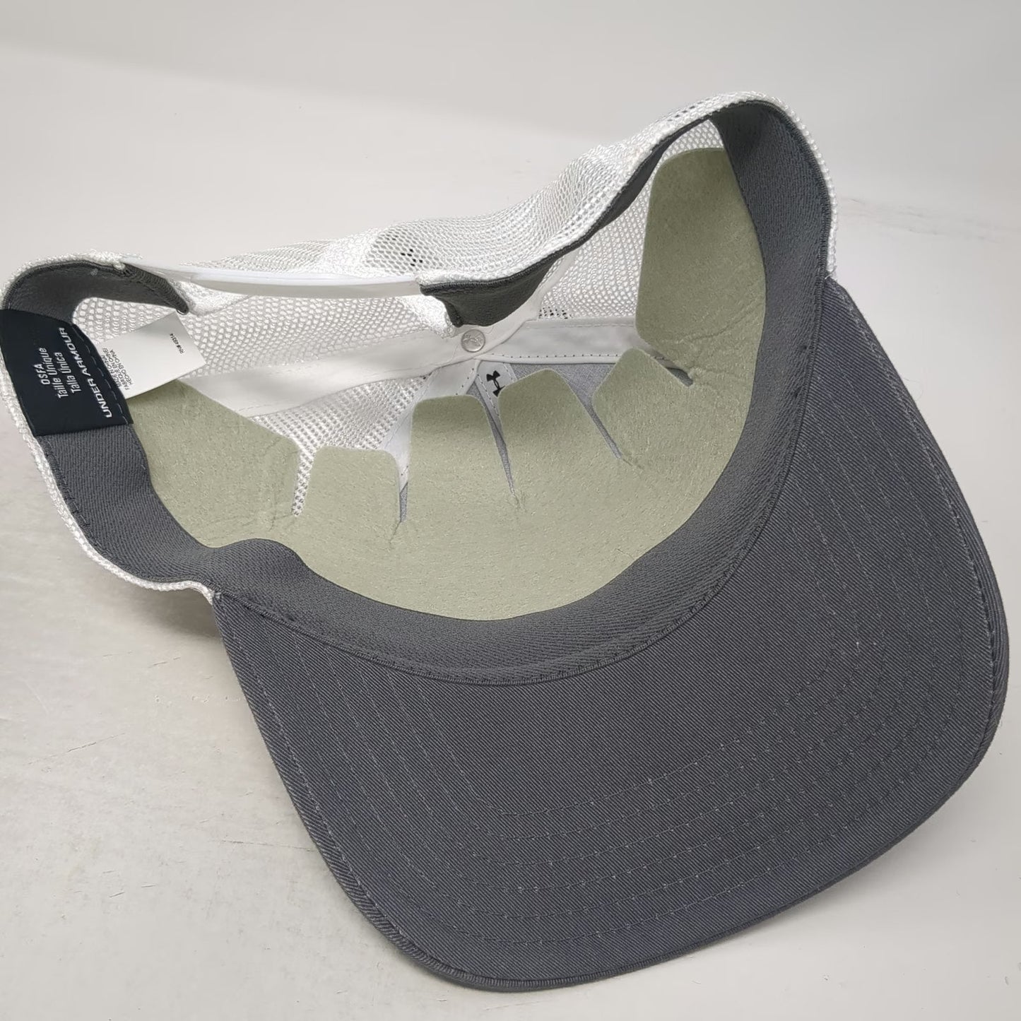 Under Armour Idaho Vandals NCAA Trucker Hat Gray One Size Mesh Snapback UPF 30