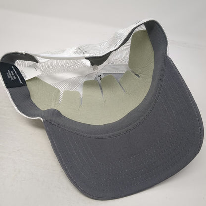 Under Armour Idaho Vandals NCAA Trucker Hat Gray One Size Mesh Snapback UPF 30
