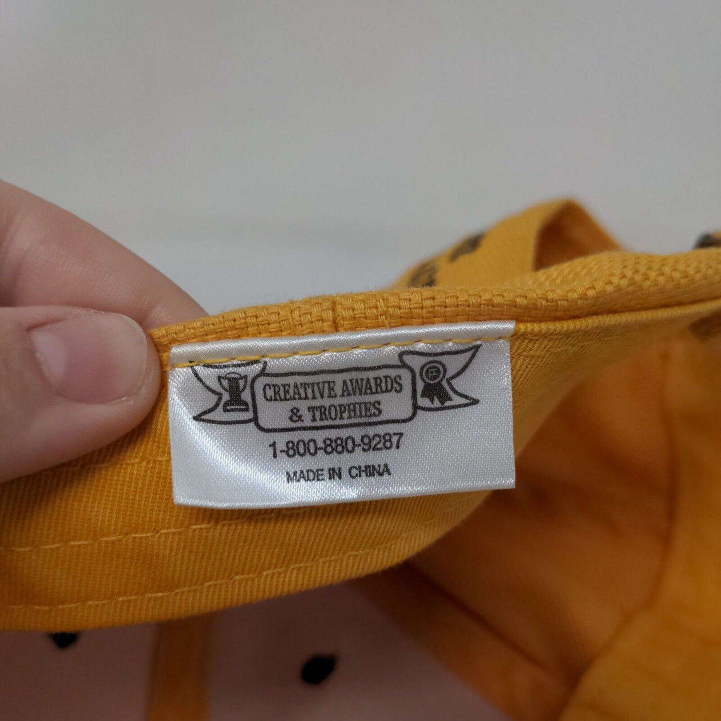 Manheim's San Antonio Auto Auction Slideback Hat Yellow One Size