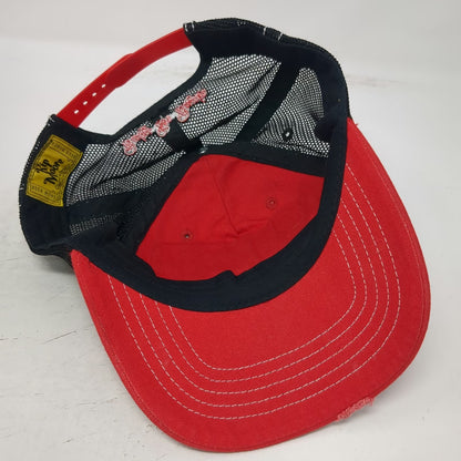 Kip Moore Trucker Hat Red Black One Size Beer Money Autographed Signature Mesh