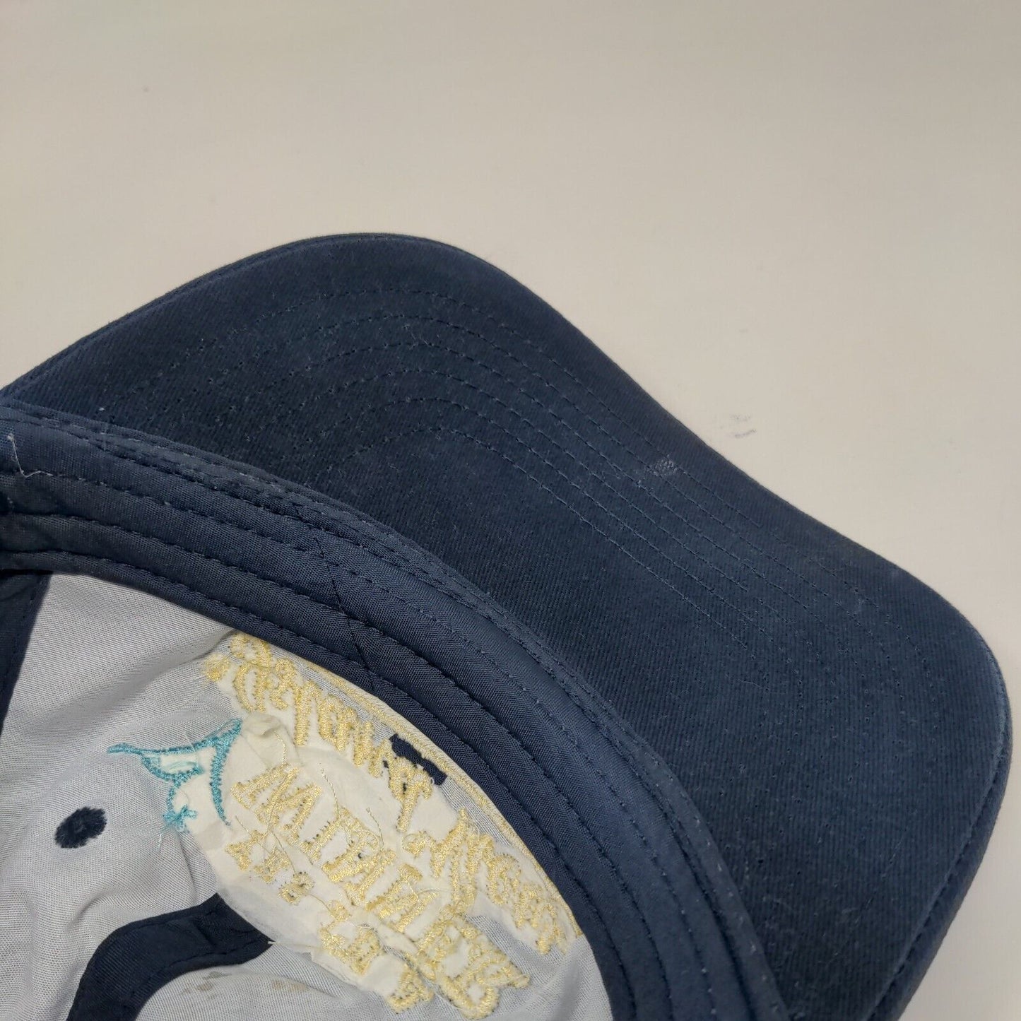 Yes I'm A Winner Island View Strapback Hat Blue One Size Adjustable Apollo USA
