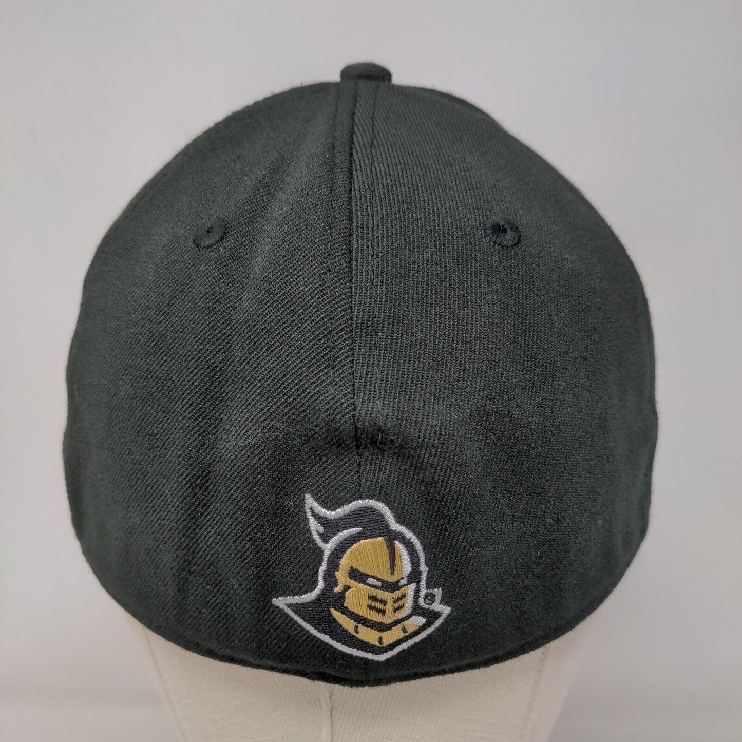 Top of the World Men's Fitted Hat Black OSFA UCF Knights Embroidered Logo