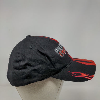 American Chopper Strapback Hat Black One Size Embroidered 6 Panel Cotton