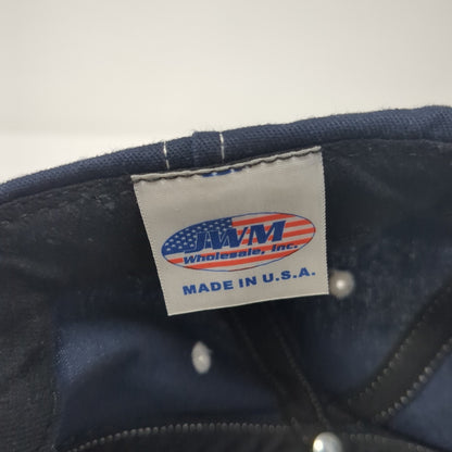 United States Navy Baseball Cap Blue One Size Adjustable Embroidered Patriotic