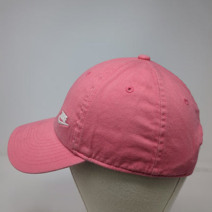 Nike Baseball Cap Pink One Size Adjustable Heritage 86 Cotton Hat Swoosh Logo