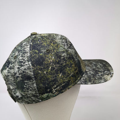 OTTO Baseball Cap Green One Size Camo Mossy Oak Key-Link Fencing Railing W Hat