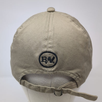 BCS Design Inc. Slideback Hat Brown One Size Adjustable Embroidered