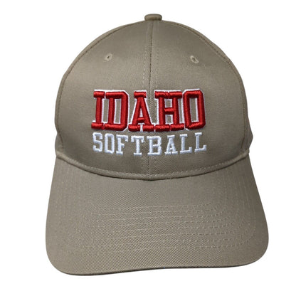 Idaho Softball Project Filter Snapback Hat Tan OS Adjustable Port Authority