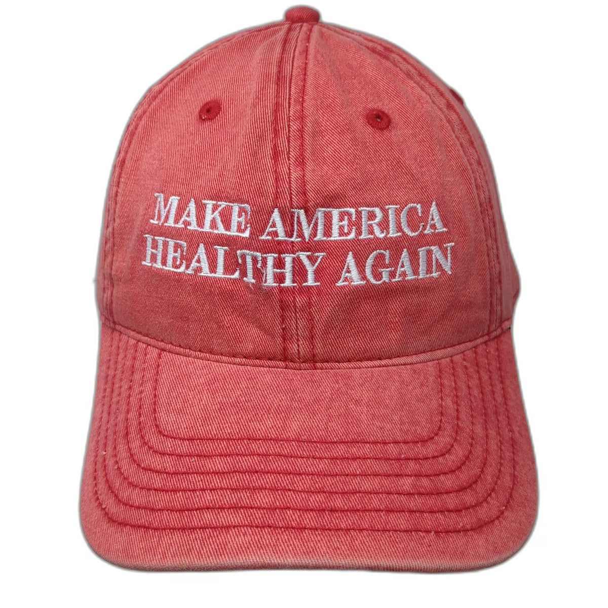 Otto Baseball Cap Red One Size Make America Healthy Again Kennedy Slideback Hat