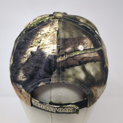Mossy Oak Strapback Baseball Cap Multicolor One Size Adjustable Camouflage