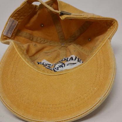 South Athletics Baseball Cap Yellow One Size Charleston West Virginia Cotton Hat