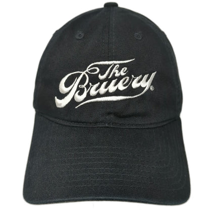 Decky Baseball Cap Black One Size The Bruery Embroidered Slideback Strap Hat