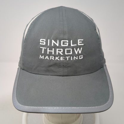 Big Accessories Baseball Cap Gray One Size Single Throw Marketing Reflective Hat