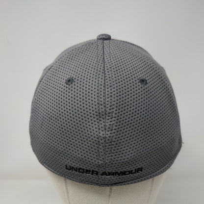 Under Armour Fitted Hat Medium/Large Embroidered Logo Vent Holes