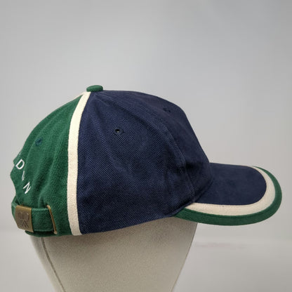 Wimbledon Championships Baseball Cap Blue Green White Tennis Museum Hat Vintage