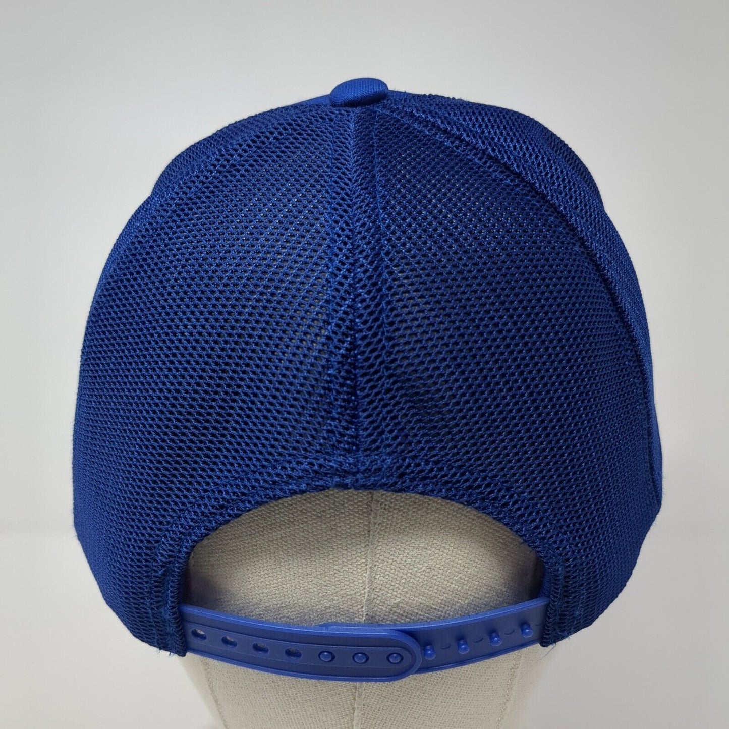 Dutch Bros Coffee Co Always Stoked Est 1992 Snapback Trucker Hat Blue OS Rope