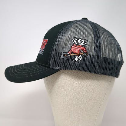 Outdoor Cap Trucker Hat Black One Size Badger State Highway Equipment Inc Mesh