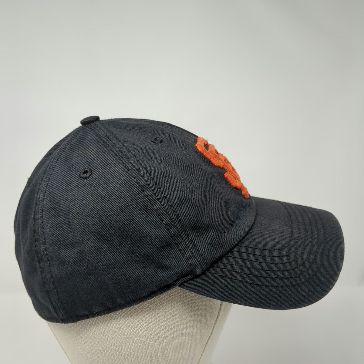 '47 Brand San Francisco Giants MLB Baseball Cap Black M Green Underbrim Hat SF