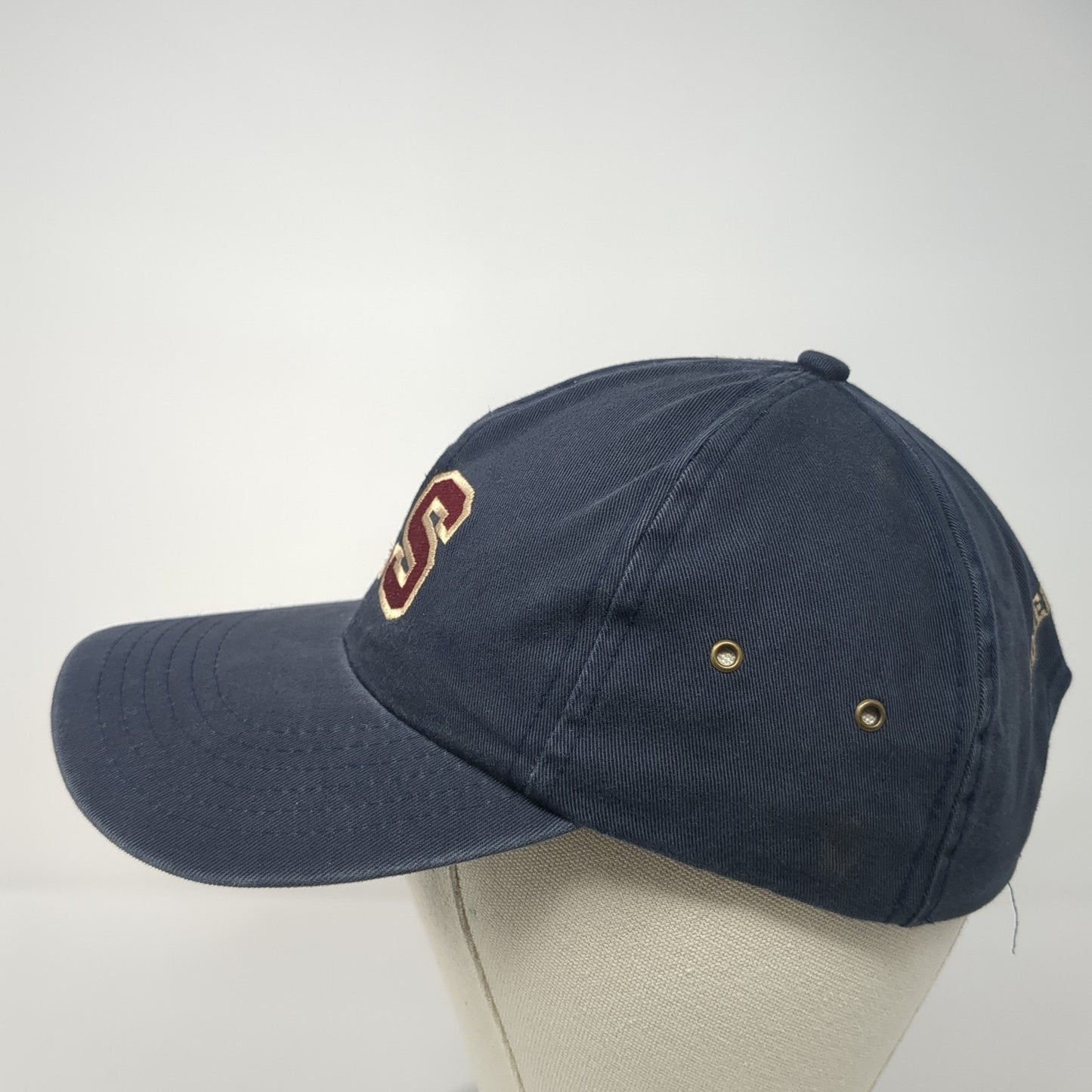 HS Hidden Springs Slideback Hat Blue One Size Adjustable Embroidered