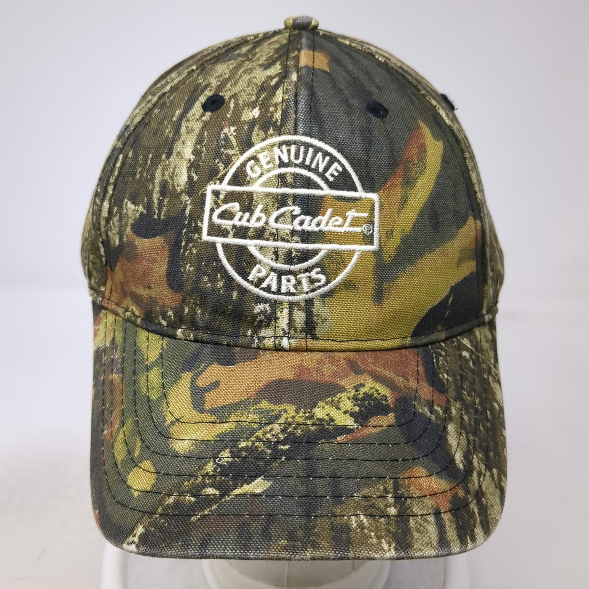 Cap America Baseball Cap Green Brown One Size Cub Cadet Camo Strapback Hat