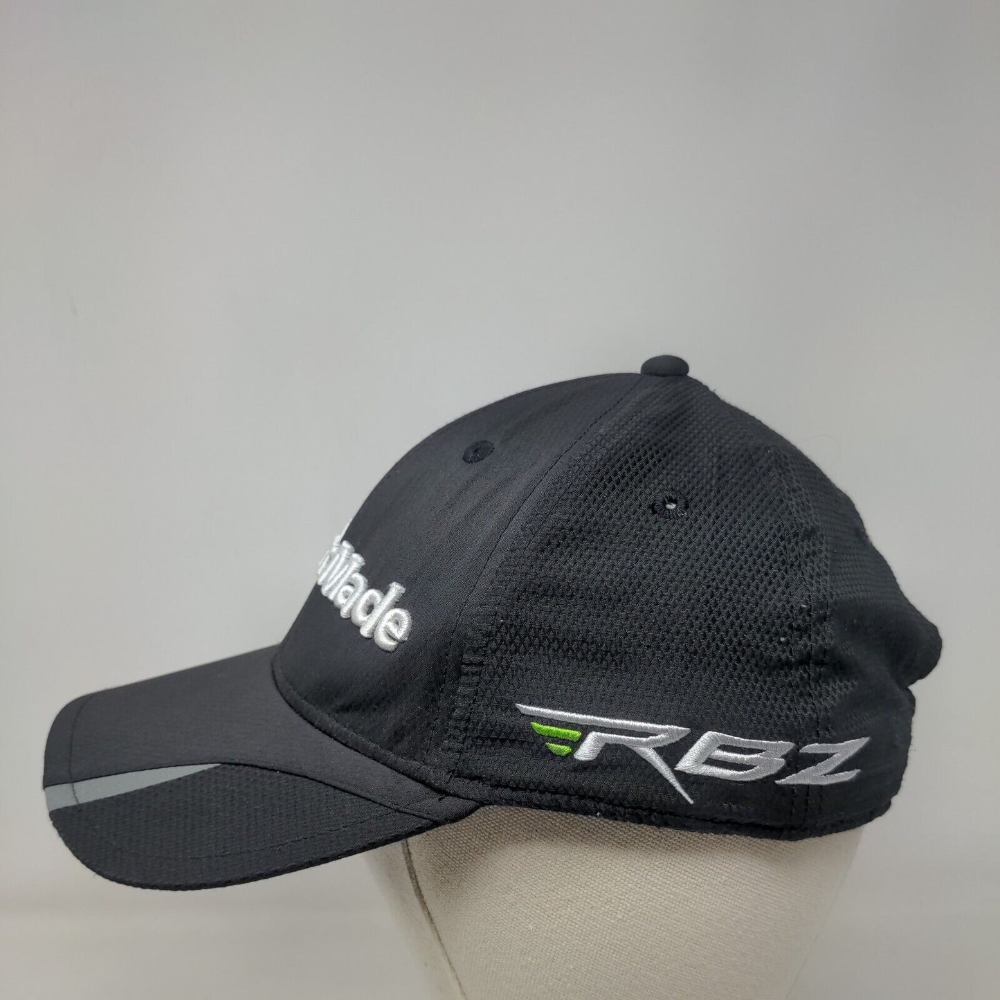 TaylorMade R11S Strapback Hat Black OSFA Adjustable Embroidered