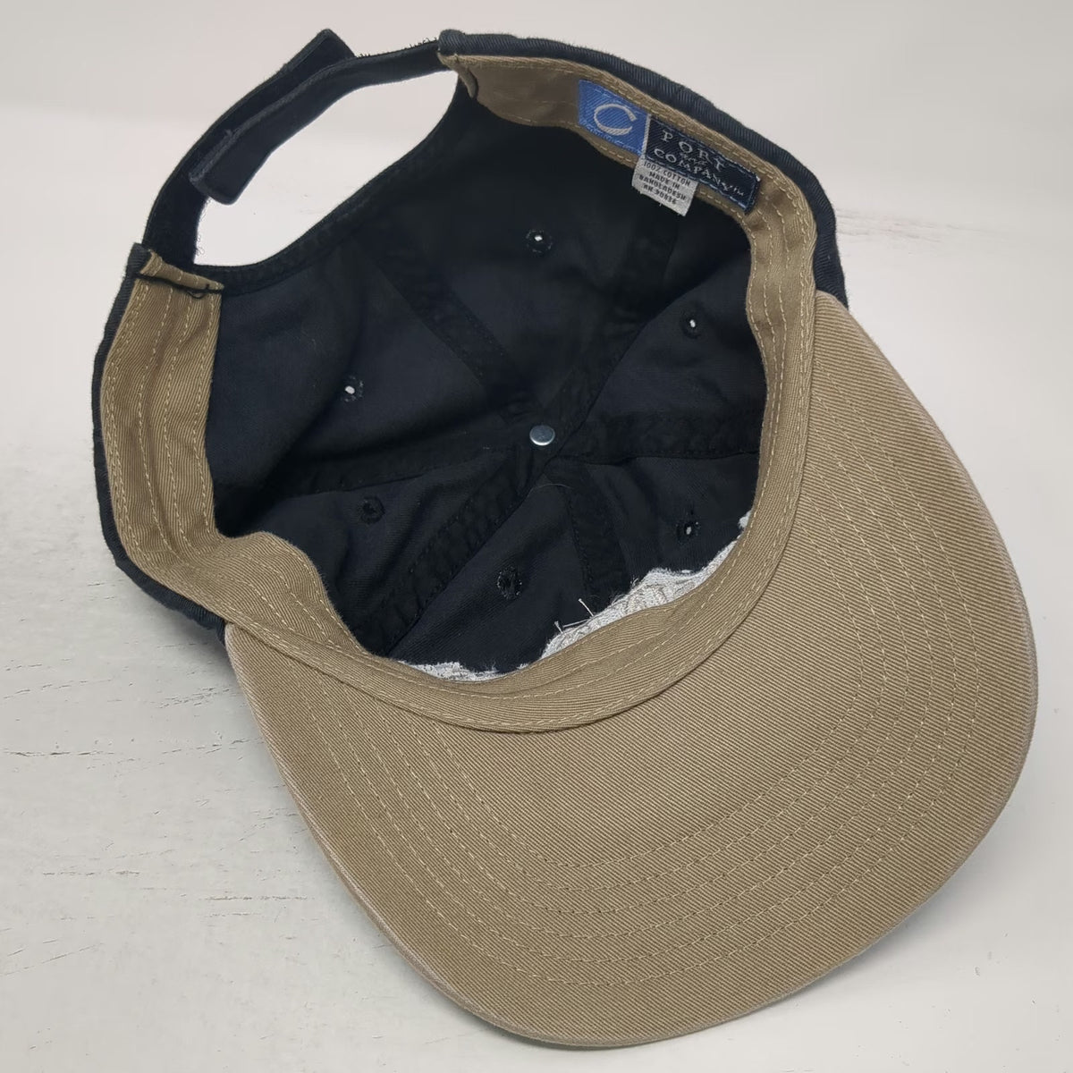 Port & Company Baseball Cap Black One Size Strapback Festival Idaho 2007 Hat