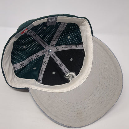 Letter G Fitted Hat Gray 7 1/4 Embroidered Richardson 615 Pro Fit
