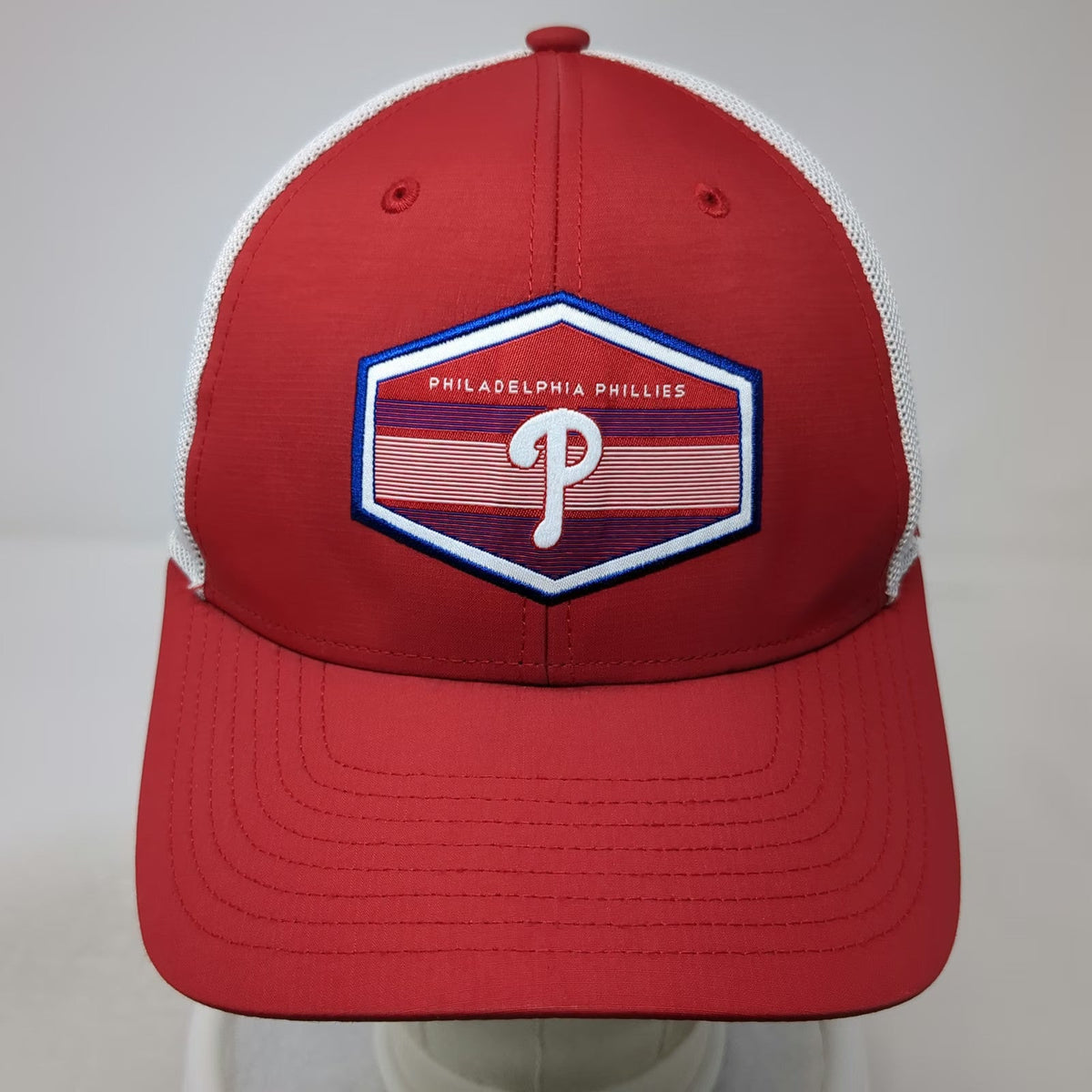 47 Philadelphia Phillies MLB Trucker Hat Red White Blue One Size Mesh Snapback