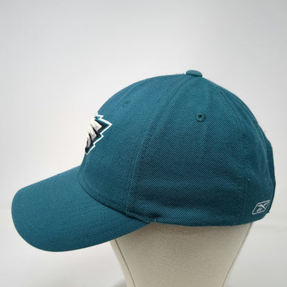 Reebok NFL Philadelphia Eagles Hat Green White Black Silver One Size Strapback