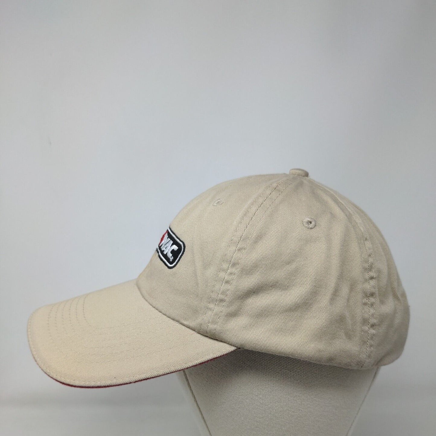 Rayovac Slideback Hat Tan One Size Adjustable Embroidered Vented Holes 6 Panel