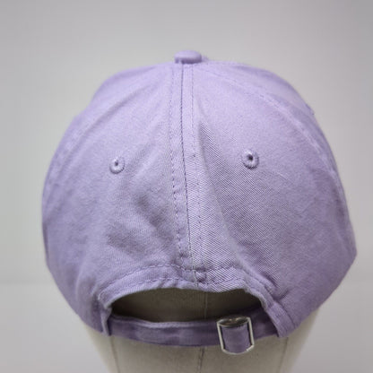 Pineapple Slideback Hat Purple One Size Adjustable Embroidered Cotton-On