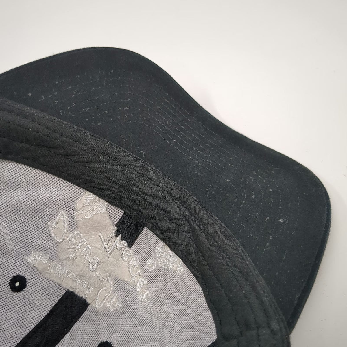 KC Baseball Cap Black One Size Strapback Cotton Warwick Drive-In Theater Hat