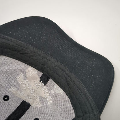 KC Baseball Cap Black One Size Strapback Cotton Warwick Drive-In Theater Hat