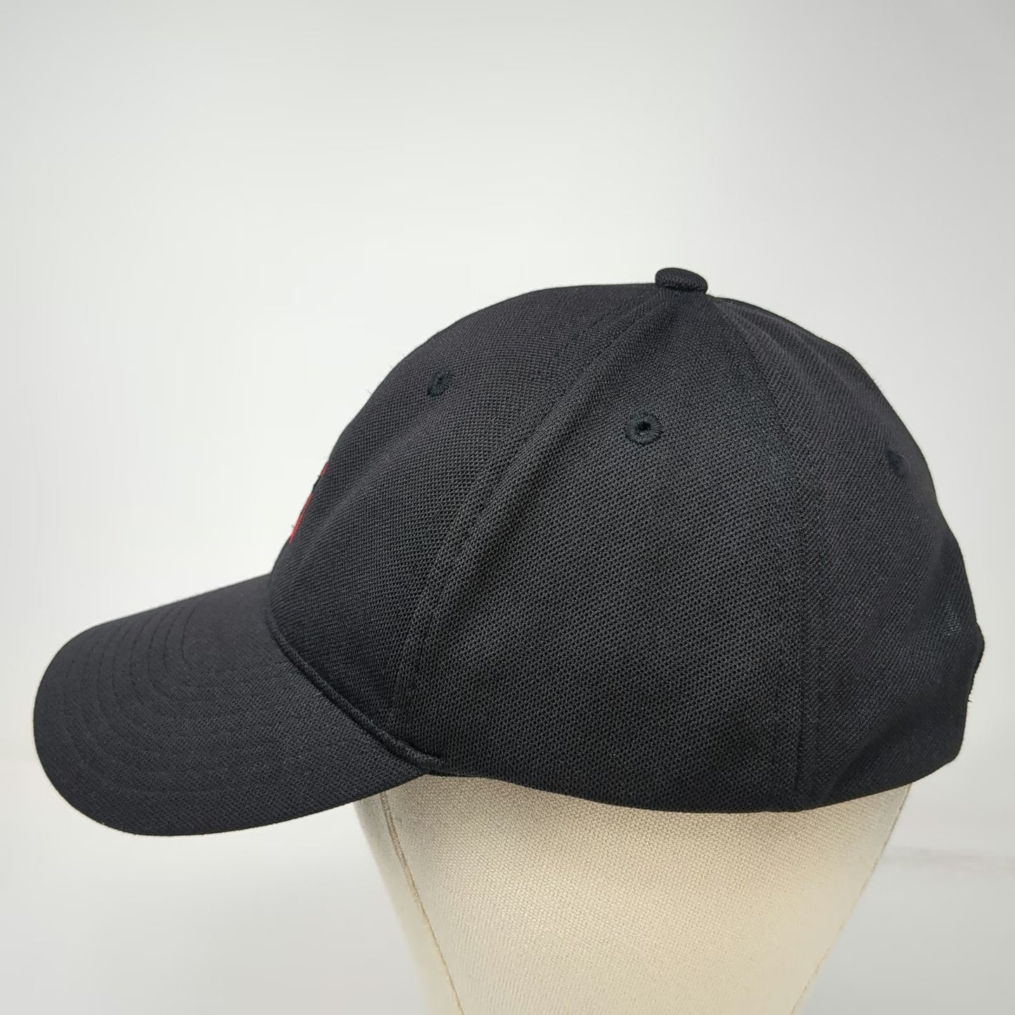 Oobe Baseball Cap Black One Size Chick-fil-A Logo Slideback Polyester Mesh Hat
