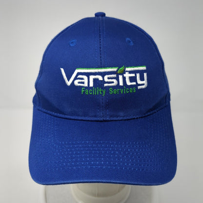 Varsity Facility Services Strapback Hat Blue One Size Adjustable Port & Company