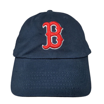 Unbranded Men's Slideback Hat Blue Embroidered Boston Red Sox FW Webb Logo