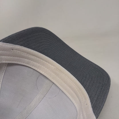 Florida Snapback Mesh Back Trucker Hat Gray One Size Colorblock Haka