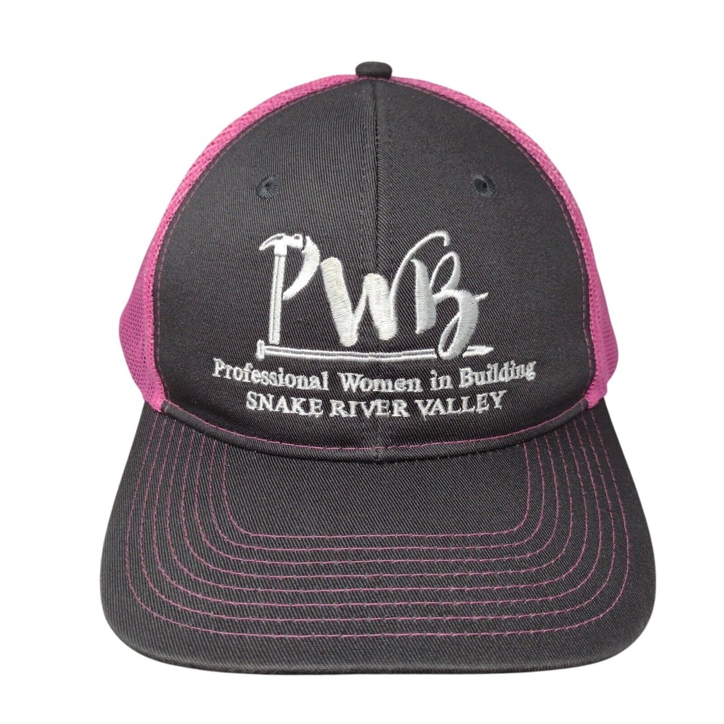 PWB Professional Women in Building Snapback Trucker Hat Multi One Size