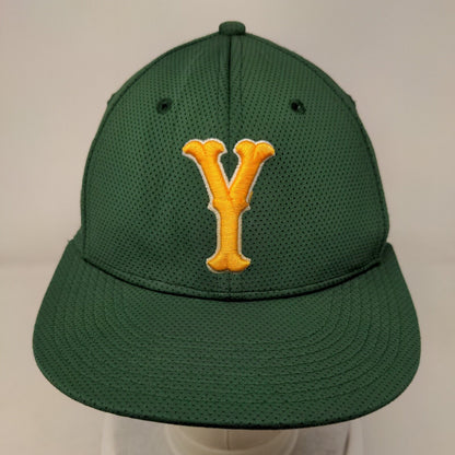 Yulee Varsity Baseball Fitted Hat Green Size 7 Embroidered Logo The Game Pro
